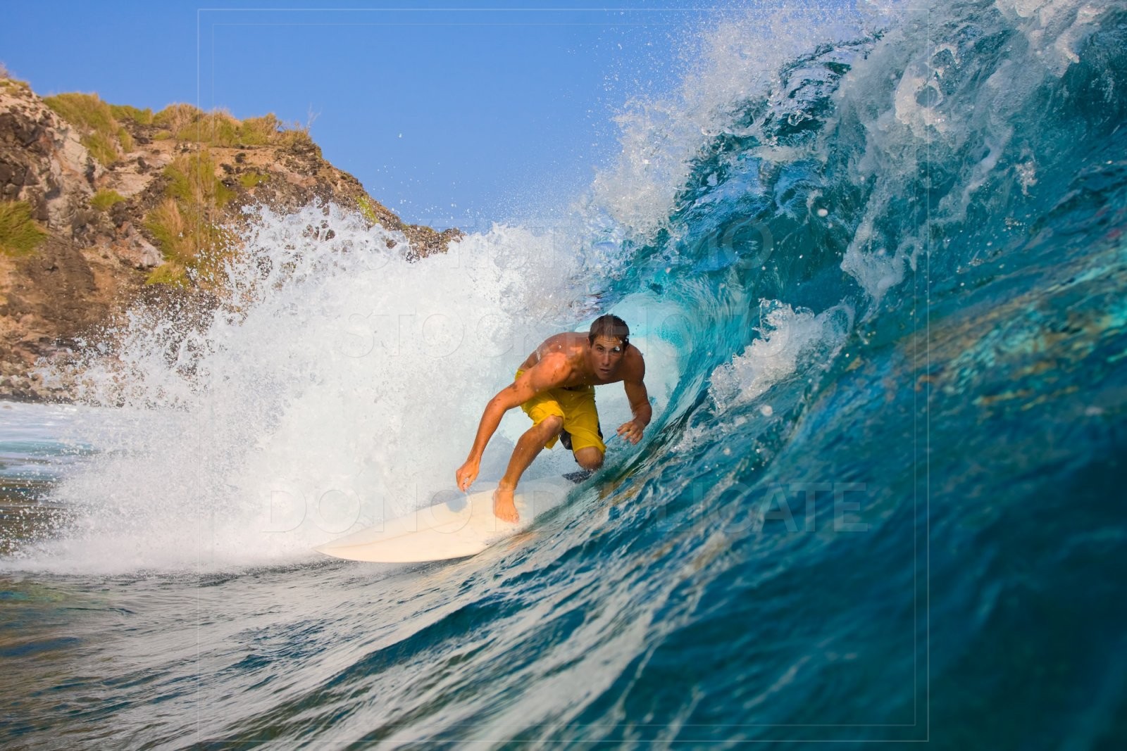 beach, ocean, surf, waves