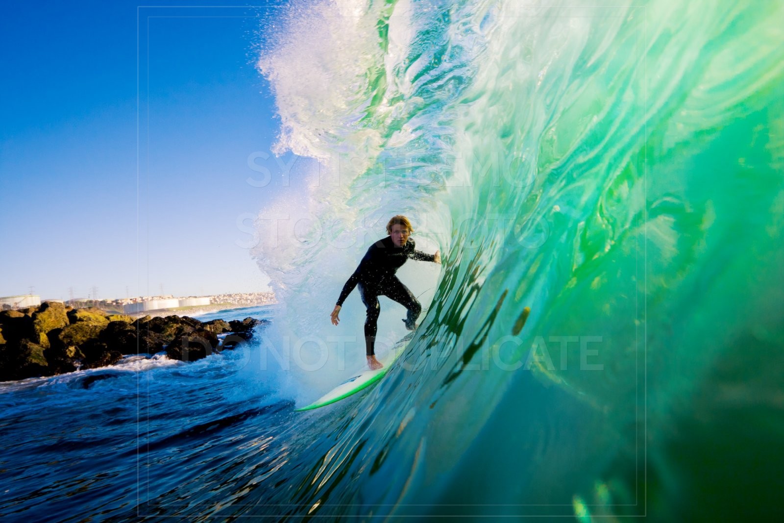 beach, ocean, surf, waves