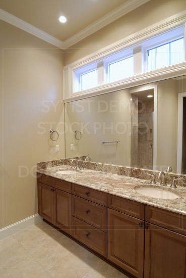 Master Bathroom with Double Vanity